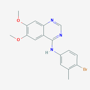 N-(4-bromo-3-methylphenyl)-6,7-dimethoxyquinazolin-4-amine