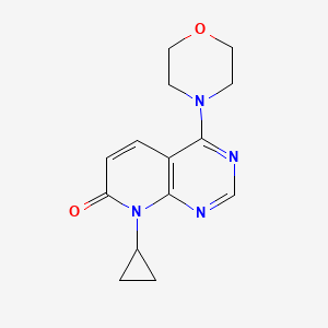 8-cyclopropyl-4-morpholinopyrido[2,3-d]pyrimidin-7(8H)-one