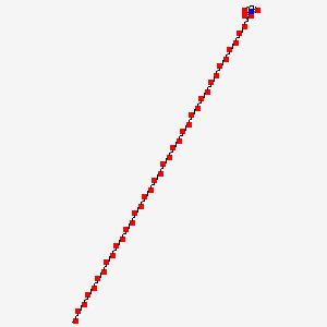molecular formula C80H155NO41 B2792033 m-PEG37-NHS ester 