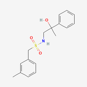 N-(2-hydroxy-2-phenylpropyl)-1-(m-tolyl)methanesulfonamide