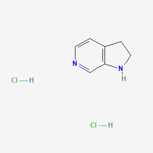 2,3-Dihydro-1H-pyrrolo[2,3-c]pyridine dihydrochloride