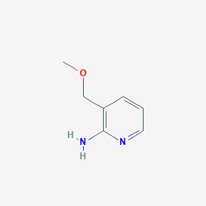 molecular formula C7H10N2O B2792394 3-(Methoxymethyl)pyridin-2-amine CAS No. 1248511-27-4