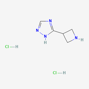 3-(Azetidin-3-yl)-1H-1,2,4-triazole dihydrochloride