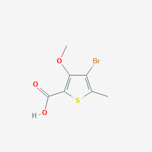 4-Bromo-3-methoxy-5-methylthiophene-2-carboxylic acid