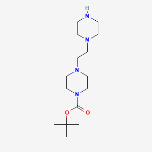 N-[4-tert-butoxycarbonylpiperazino]ethyl-piperazine