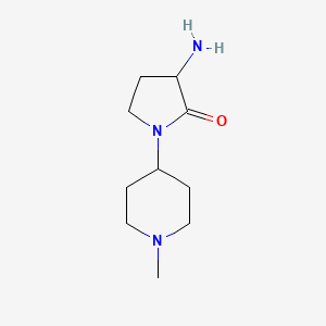 3-Amino-1-(1-methylpiperidin-4-yl)pyrrolidin-2-one