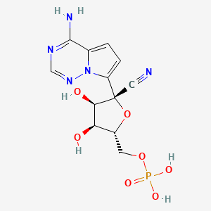 molecular formula C12H14N5O7P B2792565 Remdesivir nucleoside monophosphate CAS No. 1911578-74-9