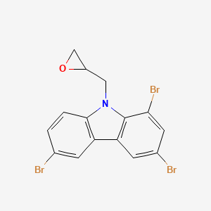 1,3,6-tribromo-9-(oxiran-2-ylmethyl)-9H-carbazole
