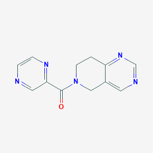 (7,8-dihydropyrido[4,3-d]pyrimidin-6(5H)-yl)(pyrazin-2-yl)methanone