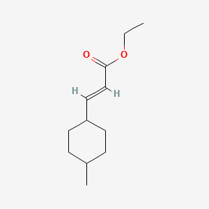 molecular formula C12H20O2 B2792824 trans-Ethyl 3-(4-methylcyclohexyl)acrylate CAS No. 324795-73-5