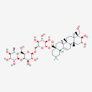 molecular formula C48H78O19 B2792895 Scheffoleoside A 