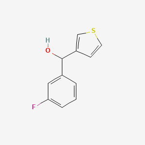 molecular formula C11H9FOS B2792920 3-Fluorophenyl-(3-thienyl)methanol CAS No. 1184754-50-4