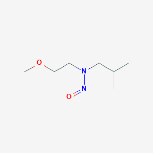 molecular formula C7H16N2O2 B2792942 (2-methoxyethyl)(2-methylpropyl)nitrosoamine CAS No. 2126177-84-0