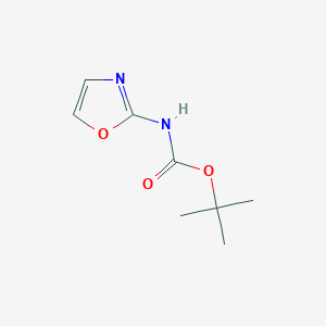 molecular formula C8H12N2O3 B2793226 tert-butyl N-(1,3-oxazol-2-yl)carbamate CAS No. 2230150-19-1