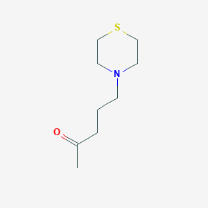 5-Thiomorpholin-4-ylpentan-2-one