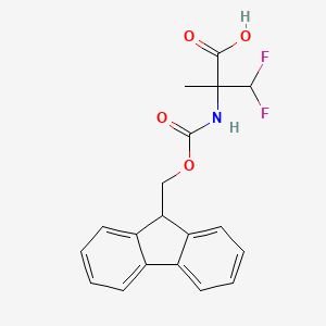 2-Fmoc-amino-3,3-difluoro-2-methylpropanoic acid