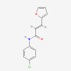 (2E)-N-(4-chlorophenyl)-3-(furan-2-yl)prop-2-enamide