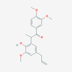 molecular formula C21H24O5 B2793588 Carinatone CAS No. 82843-81-0