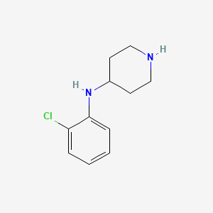 molecular formula C11H15ClN2 B2793600 N-(2-chlorophenyl)piperidin-4-amine CAS No. 886507-08-0