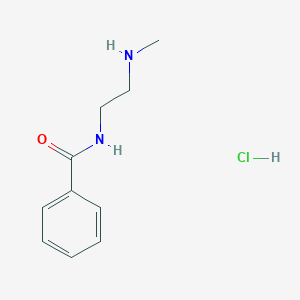 N-[2-(Methylamino)ethyl]benzamide;hydrochloride