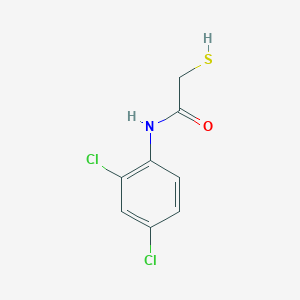 molecular formula C8H7Cl2NOS B2793860 N-(2,4-dichlorophenyl)-2-mercaptoacetamide CAS No. 60466-54-8