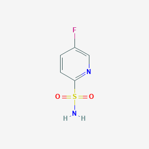 molecular formula C5H5FN2O2S B2793883 5-Fluoropyridine-2-sulfonamide CAS No. 1250674-08-8