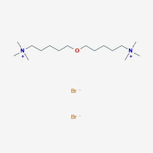 Ammonium, (oxybis(pentamethylene))bis(trimethyl-, dibromide