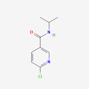 molecular formula C9H11ClN2O B2794017 6-chloro-N-isopropylnicotinamide CAS No. 57724-90-0
