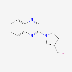 2-(3-(Fluoromethyl)pyrrolidin-1-yl)quinoxaline