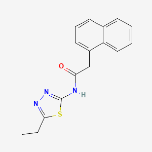 N-(5-ethyl-1,3,4-thiadiazol-2-yl)-2-(naphthalen-1-yl)acetamide