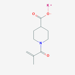 Potassium;1-(2-methylprop-2-enoyl)piperidine-4-carboxylate
