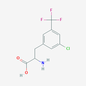 3-Chloro-5-(trifluoromethyl)-DL-phenylalanine