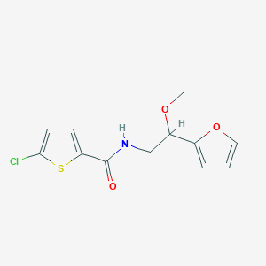 5-chloro-N-(2-(furan-2-yl)-2-methoxyethyl)thiophene-2-carboxamide