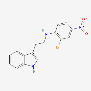 2-bromo-N-[2-(1H-indol-3-yl)ethyl]-4-nitroaniline