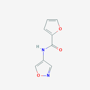molecular formula C8H6N2O3 B2794141 N-(1,2-oxazol-4-yl)furan-2-carboxamide CAS No. 1343614-10-7