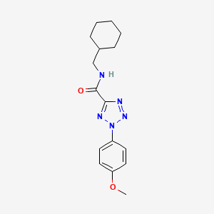 N-(cyclohexylmethyl)-2-(4-methoxyphenyl)-2H-tetrazole-5-carboxamide