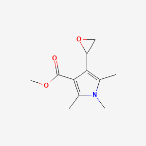 Methyl 1,2,5-trimethyl-4-(oxiran-2-yl)pyrrole-3-carboxylate