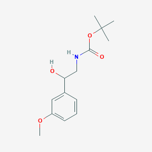 molecular formula C10H13NO4 B2794328 N-Boc-2-hydroxy-2-(3-methoxyphenyl)ethanamine CAS No. 913642-59-8