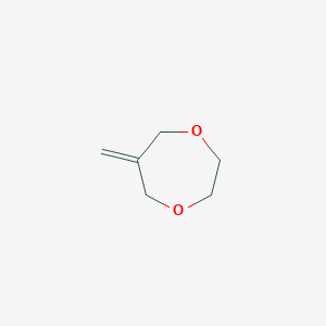 molecular formula C6H10O2 B2794398 6-Methylene-[1,4]dioxepane CAS No. 28544-86-7