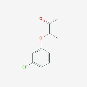 molecular formula C10H11ClO2 B2794438 3-(3-Chlorophenoxy)-2-butanone CAS No. 27044-53-7