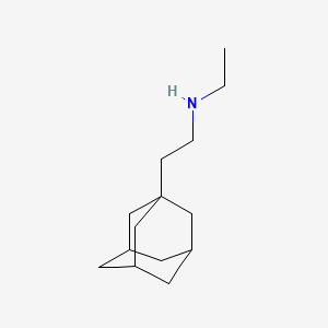 molecular formula C14H25N B2794472 N-[2-(1-adamantyl)ethyl]-N-ethylamine CAS No. 27666-70-2
