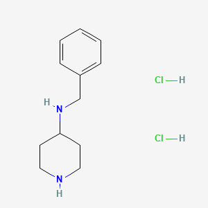 molecular formula C12H19ClN2 B2794503 N-Benzylpiperidin-4-amine dihydrochloride CAS No. 871112-83-3