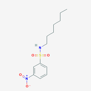B2794579 N-heptyl-3-nitrobenzenesulfonamide CAS No. 107620-12-2
