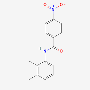 molecular formula C15H14N2O3 B2794620 N-(2,3-dimethylphenyl)-4-nitrobenzamide CAS No. 35709-76-3