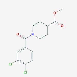 Methyl 1-(3,4-dichlorobenzoyl)piperidine-4-carboxylate