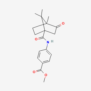 Methyl 4-{[(4,7,7-trimethyl-3-oxobicyclo[2.2.1]hept-1-yl)carbonyl]amino}benzoate