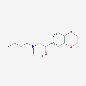 2-[Butyl(methyl)amino]-1-(2,3-dihydro-1,4-benzodioxin-6-yl)ethan-1-ol