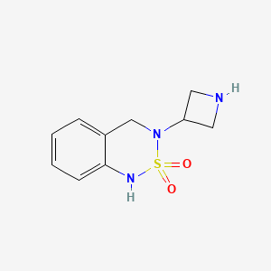 3-(Azetidin-3-yl)-3,4-dihydro-1H-2lambda(6),1,3-benzothiadiazine-2,2-dione