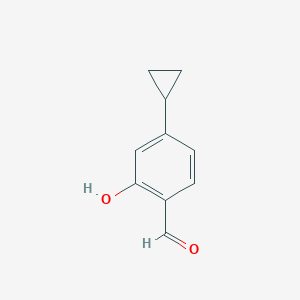 4-Cyclopropyl-2-hydroxybenzaldehyde
