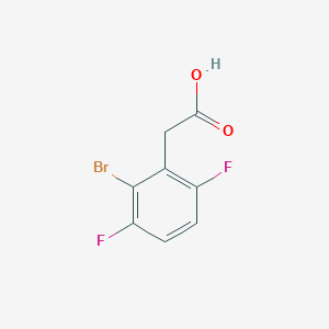 2-(2-Bromo-3,6-difluorophenyl)acetic acid